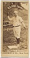 O'Brien, Catcher, Brooklyn, from the Old Judge series (N172) for Old Judge Cigarettes, Goodwin & Company, Albumen photograph