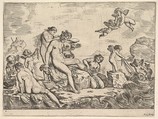 Toilet of Thetis, Pierre Brebiette  French, Etching