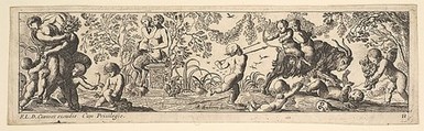 Children's Games, Pierre Brebiette  French, Etching