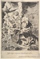 Virgin and child with angels, Pierre Brebiette  French, Etching