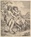 The Alliance of Bacchus and Ceres, Pierre Brebiette  French, Etching