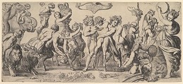 Triumph of Bacchus, Pierre Brebiette  French