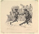 In The Groove, Claude Clark, Sr.  American, Lithograph