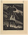 Wash Girl, Samuel Joseph Brown, Jr.  American, Linocut
