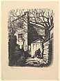 Refuse, Claude Clark, Sr.  American, Lithograph