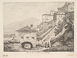 On the High Fortress in Salzburg ("Auf der hohen Feste [Festung] in Salzburg"), Johann Christoph Erhard  German, Etching; second state