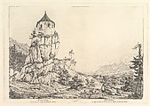 Landscape, Mariastein in Tyrol, Johann Christoph Erhard  German, Etching