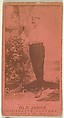 Bennett, Catcher, Boston, from the Old Judge series (N172) for Old Judge Cigarettes, Goodwin & Company, Albumen photograph