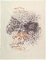 Cover of the Album: Some Aspects of Parisian Life, Pierre Bonnard  French, Lithograph in two colors