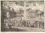 Procession through the Hippodrome, Constantinople (Aubry de La Mottraye's "Travels throughout Europe, Asia and into Part of Africa...," London, 1724, vol. I, plate 15), William Hogarth British, Etching and engraving