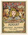 The Century: Holiday Number: St. Nicholas for Young Folks, August, Louis John Rhead  American, Lithograph