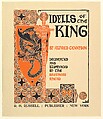 Idylls of the King by Alfred Tennyson, Louis John Rhead  American, Relief and letterpress