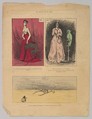 Caricatures of paintings by Daubigny and others in Le Salon Pour Rire, André Gill (French, Paris 1840–1885 Paris), Color lithograph