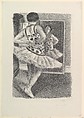 Dancer at the Mirror, Henri Matisse French, Lithograph