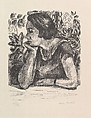 Face in Profile, Resting on an Arm, Henri Matisse (French, Le Cateau-Cambrésis 1869–1954 Nice), Lithograph