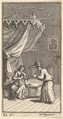 The New Metamorphosis, Plate 5: Fantasio, Transformed into a Lapdog, in the with Donna Theresa, William Hogarth British, Etching and engraving