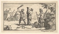 Fustigatio (John Beaver, Roman Military Punishments, 1725), William Hogarth British, Etching