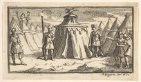 Taking Away the Military Belt or Girdle (John Beaver, Roman Military Punishments, 1725), William Hogarth British, Etching
