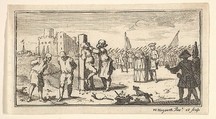 Cutting Off the Nose (Modern Military Punishments), William Hogarth British, Etching