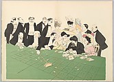 La Roulette, from Monte-Carlo, 2nd Serie, Georges Goursat [Sem]  French, Color lithograph
