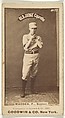 Madden, Pitcher, Boston, from the Old Judge series (N172) for Old Judge Cigarettes, Goodwin & Company, Albumen photograph