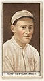 Hoff, New York, American League, from the Brown Background series (T207) for the American Tobacco Company, Issued by American Tobacco Company, Commercial lithograph