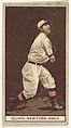 Quinn, New York, American League, from the Brown Background series (T207) for the American Tobacco Company, Issued by American Tobacco Company, Commercial lithograph