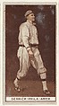 Derrick, Philadelphia, American League, from the Brown Background series (T207) for the American Tobacco Company, Issued by American Tobacco Company, Commercial lithograph