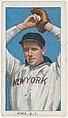 Doyle, New York, American League, from the White Border series (T206) for the American Tobacco Company, Issued by American Tobacco Company, Commercial lithograph