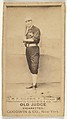 M.E. Baldwin, Pitcher, Chicago, from the Old Judge series (N172) for Old Judge Cigarettes, Goodwin & Company, Albumen photograph