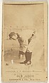 Crocan, Center Field, Chicago, from the Old Judge series (N172) for Old Judge Cigarettes, Goodwin & Company, Albumen photograph