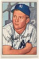 Mickey Mantle, Center Fielder, New York Yankees, from Picture Cards, series 6 (R406-6) issued by Bowman Gum, Issued by Bowman Gum Company, Commercial color lithograph