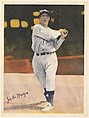 Joe DiMaggio, from the Colored Photos Premiums series (R312) issued by the National Chicle Gum Company, National Chicle Gum Company, Cambridge, Massachusetts, Photolithograph