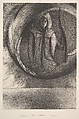 And over there, the Astral Idol, the Apotheosis, Odilon Redon  French, Lithograph