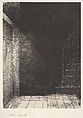 I saw a flash of light, large and pale, Odilon Redon  French, Lithograph