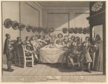The Committee  (Twelve Large Illustrations for Samuel Butler's Hudibras, Plate 10), William Hogarth  British, Etching and engraving; fifth state five