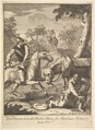 The Adventure of Mambrino's Helmet (Six Illustrations for Don Quixote), William Hogarth British, Etching and engraving; third state of three