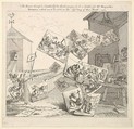The Battle of the Pictures, William Hogarth British, Etching and engraving; only state