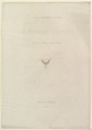 Title page to the series, The Haunted House (La Maison Hantée), Odilon Redon  French, Lithograph on china paper