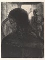 The Old Knight, Odilon Redon  French, Lithograph on chine collé