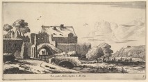 A Water Mill near St. Denis, Reinier Nooms, called Zeeman Dutch, Etching; second state