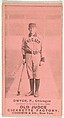 Dwyer, Pitcher, Chicago, from the Old Judge series (N172) for Old Judge Cigarettes, Goodwin & Company, Albumen photograph