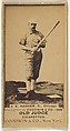 C.E. Hoover, Catcher, Chicago, from the Old Judge series (N172) for Old Judge Cigarettes, Goodwin & Company, Albumen photograph
