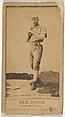 August H. "Gus" Krock, Pitcher, Chicago, from the Old Judge series (N172) for Old Judge Cigarettes, Goodwin & Company, Albumen photograph