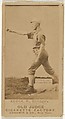 August H. "Gus" Krock, Pitcher, Chicago, from the Old Judge series (N172) for Old Judge Cigarettes, Goodwin & Company, Albumen photograph