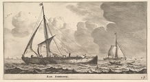 Een Samoureus, Reinier Nooms, called Zeeman Dutch, Etching; second state