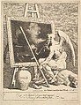 Time Smoking a Picture, William Hogarth (British, London 1697–1764 London), Etching and mezzotint; second state of three
