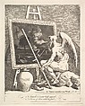 Time Smoking a Picture, William Hogarth  British, Etching and aquatint; third state of three (not recorded by Paulson)