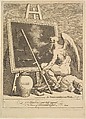 Time Smoking a Picture, William Hogarth  British, Etching and mezzotint; second state of three