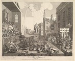 The Times, Plate 2, William Hogarth  British, Etching and engraving; fourth state of four